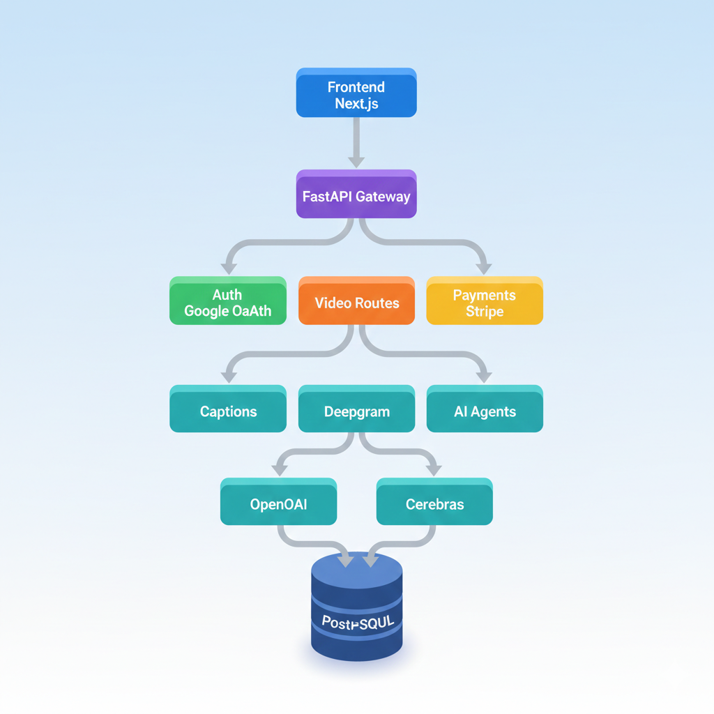 TubeText AI Pipeline Architecture